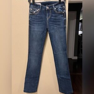 True Religion size 26 Billie Mid Rise Straight